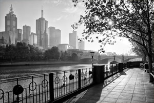 Melbourne B&W